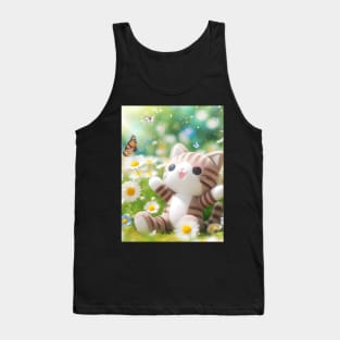 Discover Adorable Baby Cartoon Designs for Your Little Ones - Cute, Tender, and Playful Infant Illustrations! Tank Top